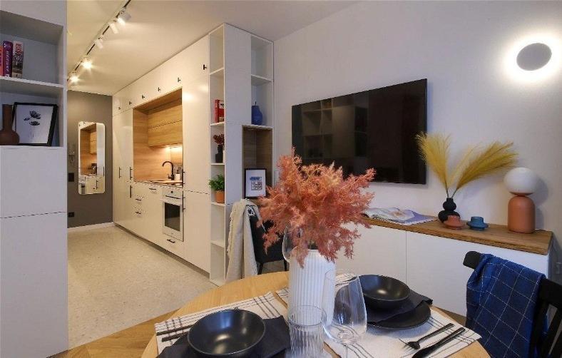 Designer Studio With Bedroom Near Old Town Dubois 바르샤바 외부 사진