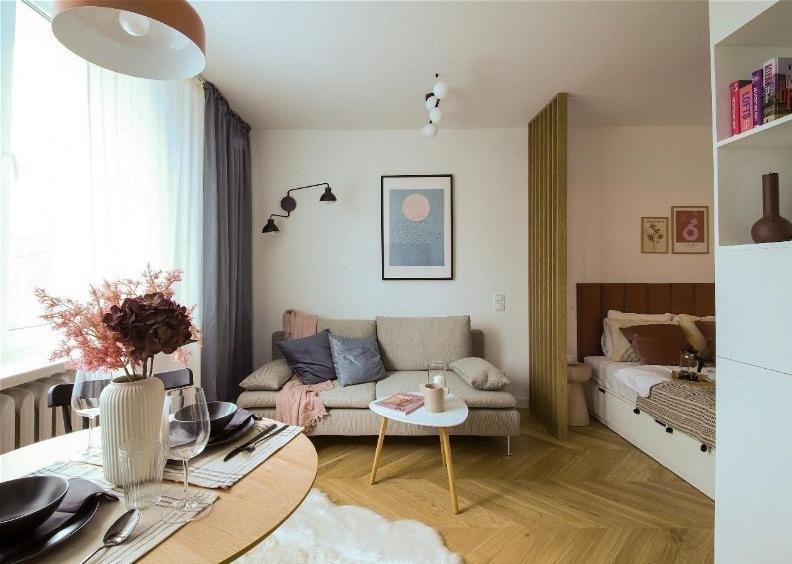 Designer Studio With Bedroom Near Old Town Dubois 바르샤바 외부 사진
